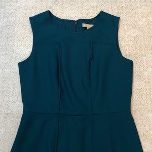 Teal Banana Republic Work Dress